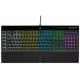 Corsair K55 Pro Gaming Πληκτρολόγιο RGB Black