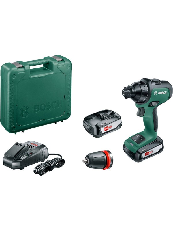 BOSCH - AdvancedDrill 18 Δραπανοκατσάβιδο Δύο Ταχυτήτων Li-Ion Brushless 18V (2x2.5Ah) (#06039B5001)