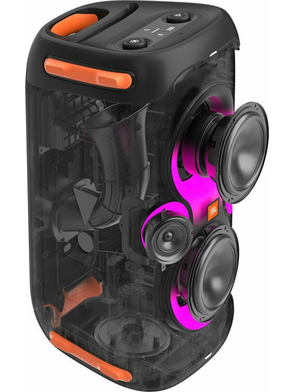 JBL Ηχείο με λειτουργία Karaoke Partybox 110 σε Μαύρο Χρώμα JBL Ηχείο με λειτουργία Karaoke Partybox 110 σε Μαύρο Χρώμα