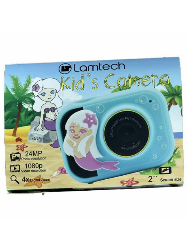 ΒΙΝΤΕΟΚΑΜΕΡΑ LAMTECH WITH SILICON CASE MERMAID MILLY LAM 111986 ΒΙΝΤΕΟΚΑΜΕΡΑ LAMTECH WITH SILICON CASE MERMAID MILLY LAM 111986