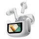 AirBuds 12 Bluetooth Handsfree Ακουστικά με Αντοχή στον Ιδρώτα και Θήκη Φόρτισης Λευκά