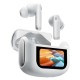 AirBuds 12 Bluetooth Handsfree Ακουστικά με Αντοχή στον Ιδρώτα και Θήκη Φόρτισης Λευκά