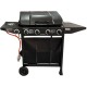 ΨΗΣΤΙΕΡΑ CASANOVA KS 18024 4 ΕΣΤΙΕΣ 64.5x35.5εκ. 10kW και Πλαϊνό Μάτι
