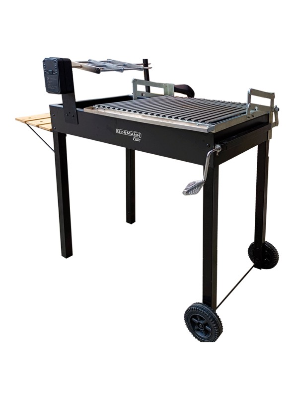 BORMANN Elite BBQ1980 Ψησταριά Ρυθμιζόμενη με Σούβλα Αντικριστού 55x41cm