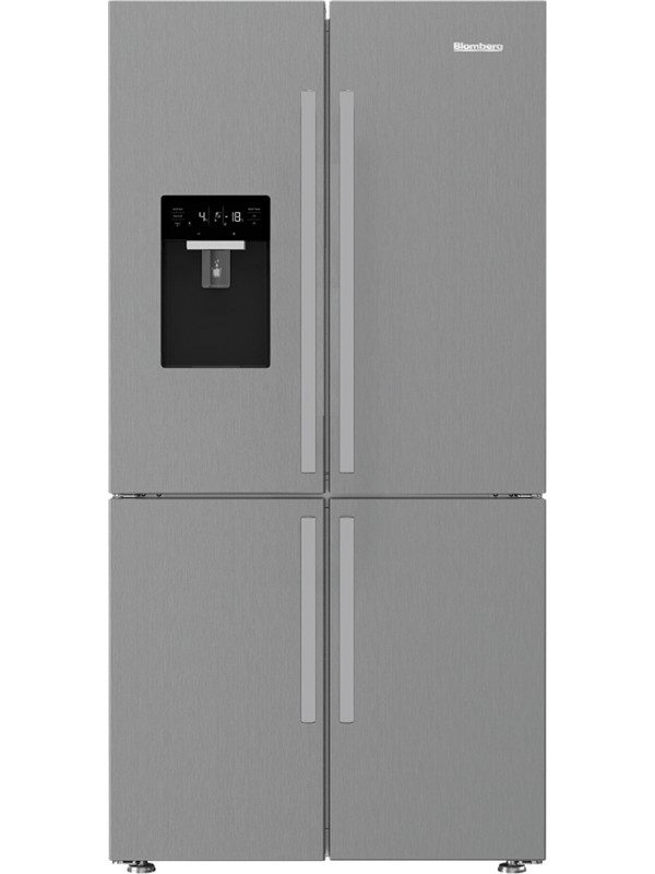 Blomberg KQD 1253 XN Ψυγείο Ντουλάπα 565lt NoFrost Inox Υ182xΠ91xΒ70εκ.