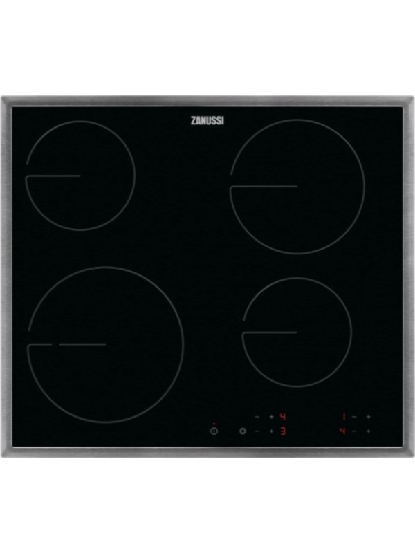 Zanussi ZHRN642X Κεραμική Εστία Αυτόνομη 57.6x50.6cm