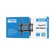 DM Pro DM-2343F Βάση Τηλεόρασης Τοίχου έως 43" και 45kg Μαύρο
