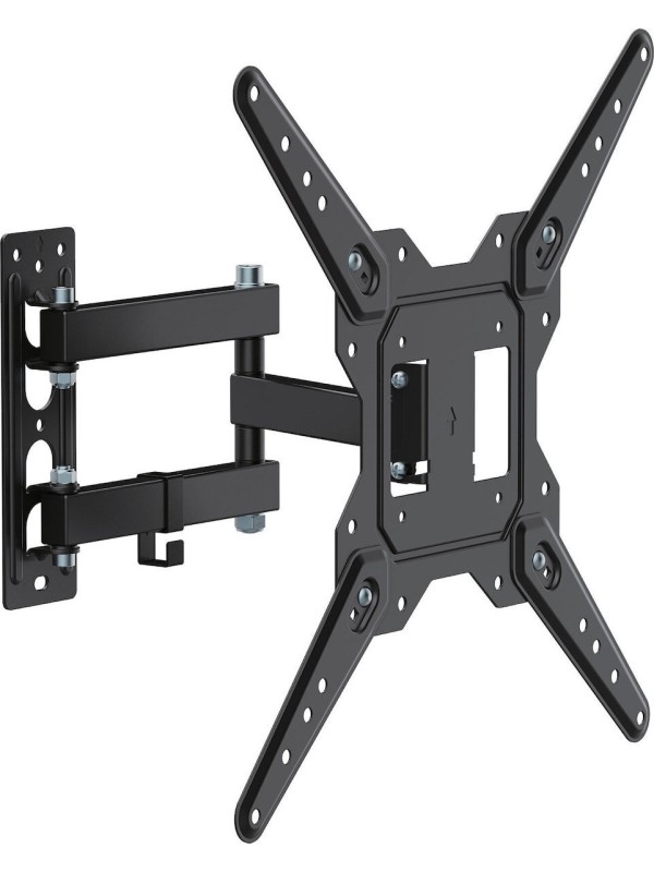 DM Pro DM-2355FD Βάση Τηλεόρασης Τοίχου με Βραχίονα έως 55" και 30kg Μαύρο