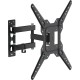 DM Pro DM-2355FD Βάση Τηλεόρασης Τοίχου με Βραχίονα έως 55" και 30kg Μαύρο