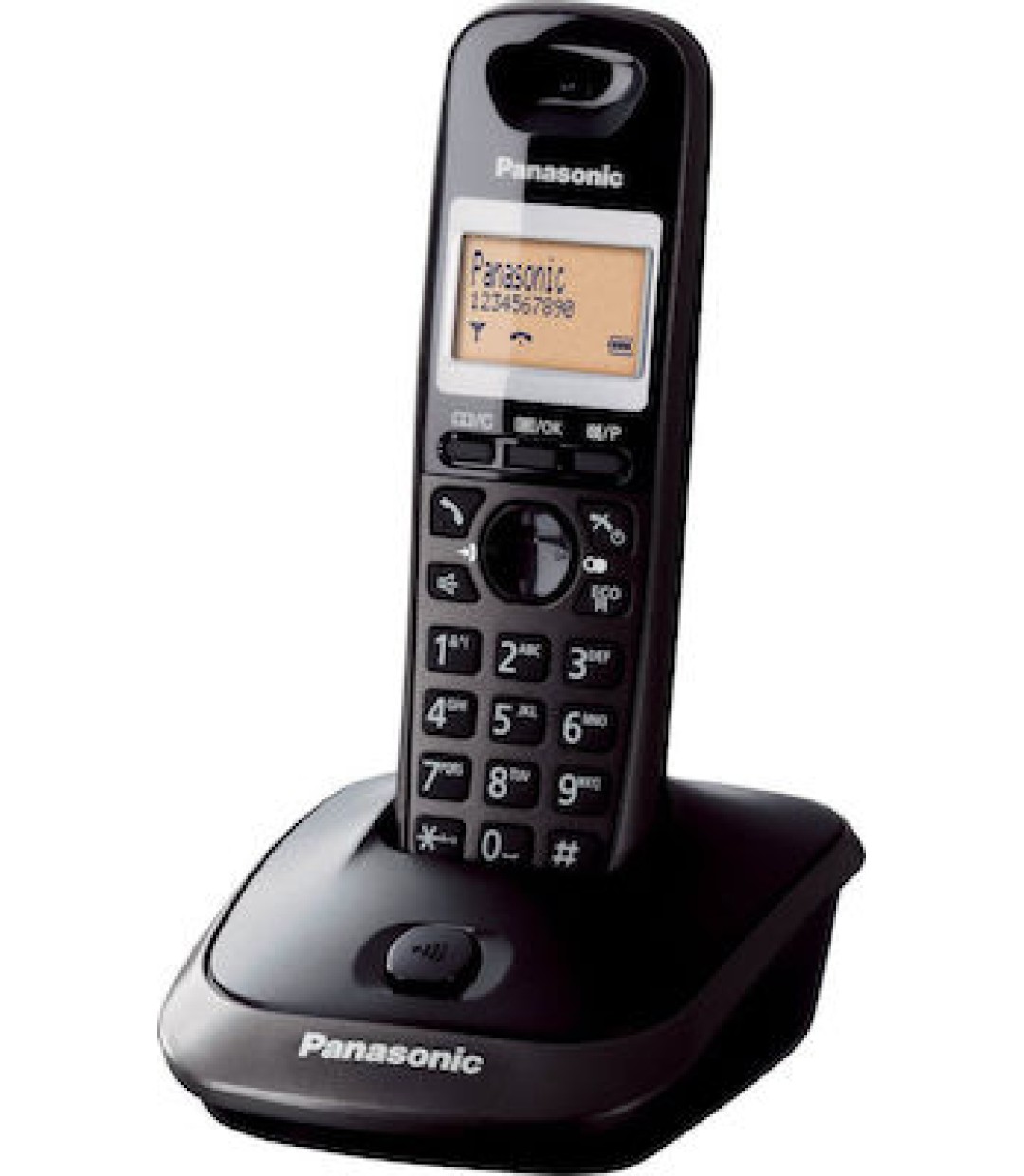 Panasonic KX-TG2511 Ασύρματο Τηλέφωνο με Aνοιχτή Aκρόαση Μαύρο