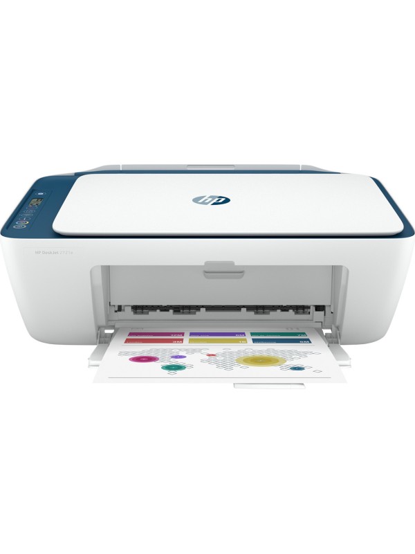 HP DeskJet 2721e All-in-One Έγχρωμο Πολυμηχάνημα Inkjet με WiFi και Mobile Print