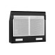 Gruppe Pratico 600 S-3002A-A01-M29-600 Ελεύθερος Απορροφητήρας 60cm Μαύρος