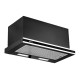 Gruppe Απορροφητηρας Forte I-Black S-3003F-A06-M13-600 2X1,5W Led