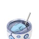Estia Coffee Mug Save The Aegean Θερμός Ανοξείδωτο BPA Free 350ml Spirit Of Luck με Καλαμάκι 01-31749