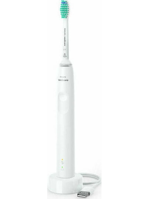 Philips Sonicare 3100 Series HX3671/13 Ηλεκτρική Οδοντόβουρτσα με Χρονομετρητή και Αισθητήρα Πίεσης 