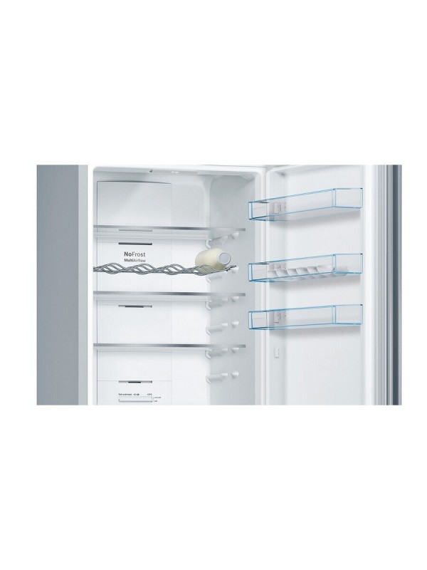 Bosch Ψυγειοκαταψύκτης 368lt Total NoFrost Υ203xΠ60xΒ66εκ. Γκρι KGN39VIEB Bosch Ψυγειοκαταψύκτης 368lt Total NoFrost Υ203xΠ60xΒ66εκ. Γκρι KGN39VIEB