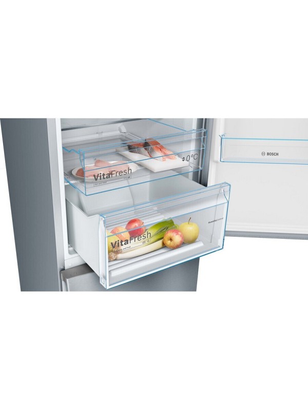 Bosch Ψυγειοκαταψύκτης 368lt Total NoFrost Υ203xΠ60xΒ66εκ. Γκρι KGN39VIEB Bosch Ψυγειοκαταψύκτης 368lt Total NoFrost Υ203xΠ60xΒ66εκ. Γκρι KGN39VIEB