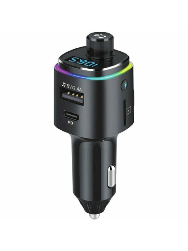 Osio FM Transmitter Αυτοκινήτου με Bluetooth / MicroSD / Type-C / USB Osio FM Transmitter Αυτοκινήτου με Bluetooth / MicroSD / Type-C / USB