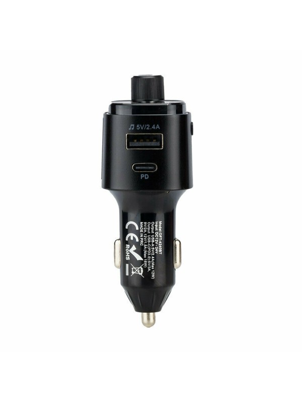 Osio FM Transmitter Αυτοκινήτου με Bluetooth / MicroSD / Type-C / USB Osio FM Transmitter Αυτοκινήτου με Bluetooth / MicroSD / Type-C / USB