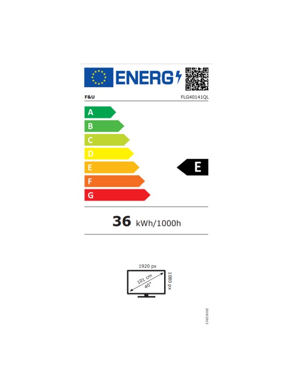 F&U FLG43141QL FULL HD QLED Google TV 43 ιντσών F&U FLG43141QL FULL HD QLED Google TV 43 ιντσών