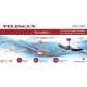 Ανεμιστήρας Οροφής Dc Τηλεχειριστήριο Led Telemax Levantes 46-yj356 White 30-4638