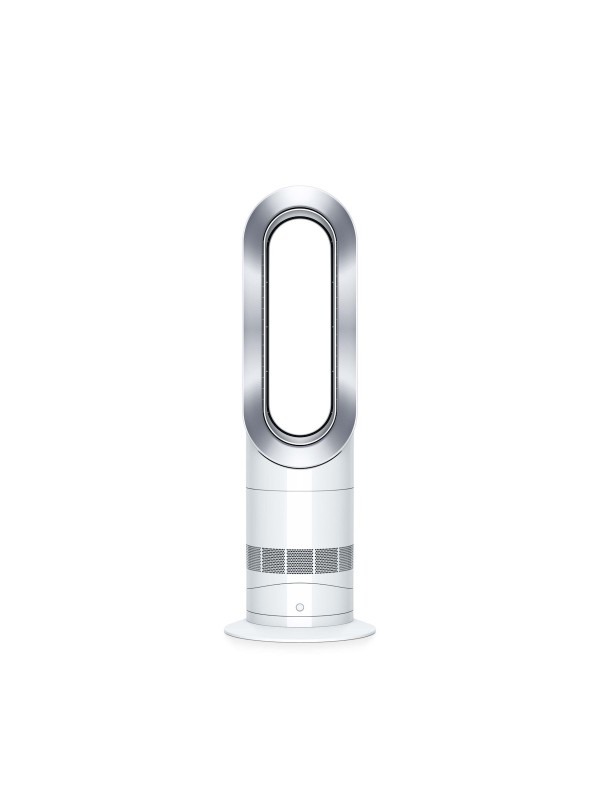 Dyson Air Multiplier AM09 Κεραμικό Αερόθερμο Δωματίου Δαπέδου 2000W 473400-01 WHITE/SILVER