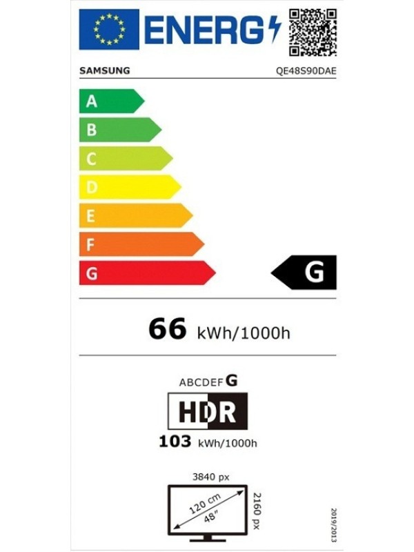 Samsung Smart Τηλεόραση 48" 4K UHD OLED QE48S90DAEXXH HDR (2024) Samsung Smart Τηλεόραση 48" 4K UHD OLED QE48S90DAEXXH HDR (2024)