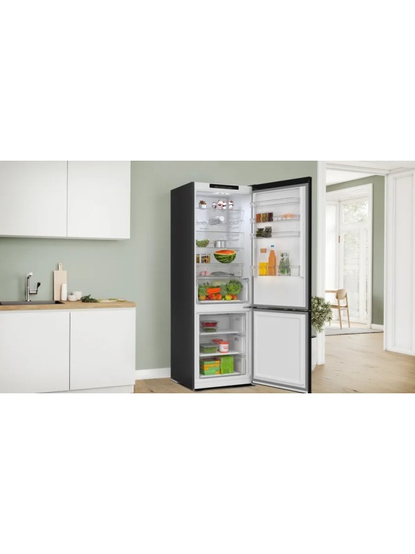 Bosch Ψυγειοκαταψύκτης 440lt Total NoFrost Υ203xΠ70xΒ66.7εκ. Μαύρος KGN492XCF Bosch Ψυγειοκαταψύκτης 440lt Total NoFrost Υ203xΠ70xΒ66.7εκ. Μαύρος KGN492XCF
