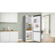 Bosch Ψυγειοκαταψύκτης 440lt Total NoFrost Υ203xΠ70xΒ66.7εκ. Γκρι KGN49OCAF