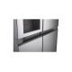 LG Ψυγείο Ντουλάπα 635lt Total NoFrost Υ179xΠ91.3xΒ73.5εκ. Inox GSLV51PZXE
