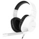 Sades Spirits Over Ear Gaming Headset με σύνδεση 2x3.5mm Λευκό