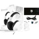 Sades Spirits Over Ear Gaming Headset με σύνδεση 2x3.5mm Λευκό