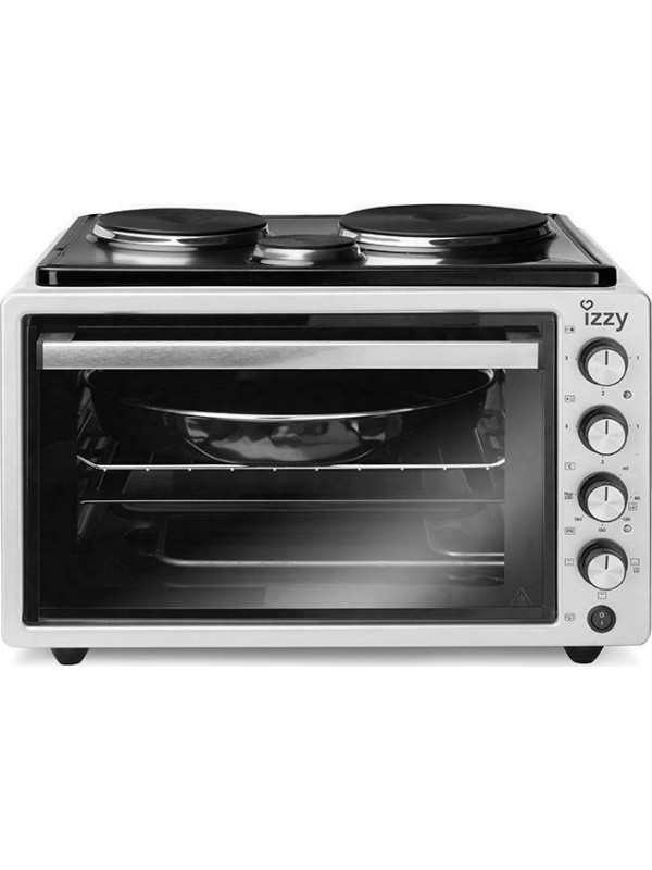 Izzy Φούρνος 42Lt με 3 Εστίες Cook&Bake IZ-8004 (223960)