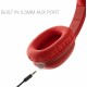 Edifier W800BT Plus Ασύρματα/Ενσύρματα Over Ear Ακουστικά με 55 ώρες Λειτουργίας Κόκκινα