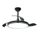 Primo PRCF-80681 Ανεμιστήρας Οροφής 106cm 35W με Φως & Τηλεχειριστήριο Μαύρος