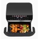 Izzy IZ-8260 Air Fryer με Διπλό Αποσπώμενο Κάδο 11lt Μαύρο Izzy IZ-8260 Air Fryer με Διπλό Αποσπώμενο Κάδο 11lt Μαύρο