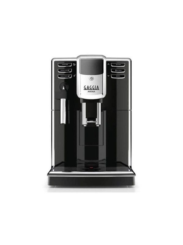 Gaggia RI 8760/01 Anima Αυτόματη Μηχανή Espresso 1850W Πίεσης 15bar για Cappuccino με Μύλο Άλεσης Μαύρη Gaggia RI 8760/01 Anima Αυτόματη Μηχανή Espresso 1850W Πίεσης 15bar για Cappuccino με Μύλο Άλεσης Μαύρη