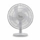 Izzy IZ-9023 Επιτραπέζιος Ανεμιστήρας 50W Διαμέτρου 40cm ΑΣΠΡΟΣ