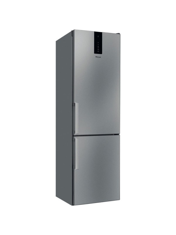 Whirlpool Ψυγειοκαταψύκτης 355lt NoFrost Υ201.3xΠ59.5xΒ65.5εκ. Inox W9 941A IX H