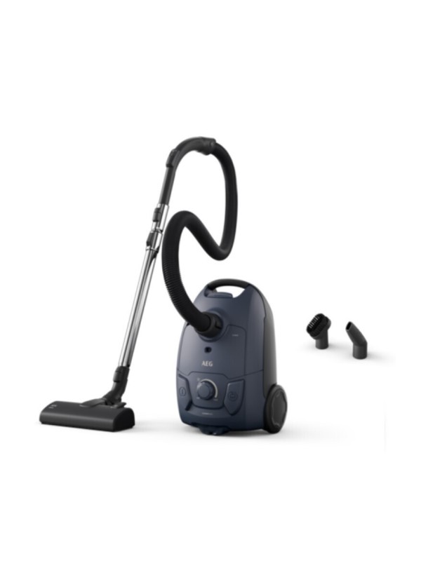 AEG AB51C1DB Ηλεκτρική Σκούπα 650W με Σακούλα 3lt Μαύρη