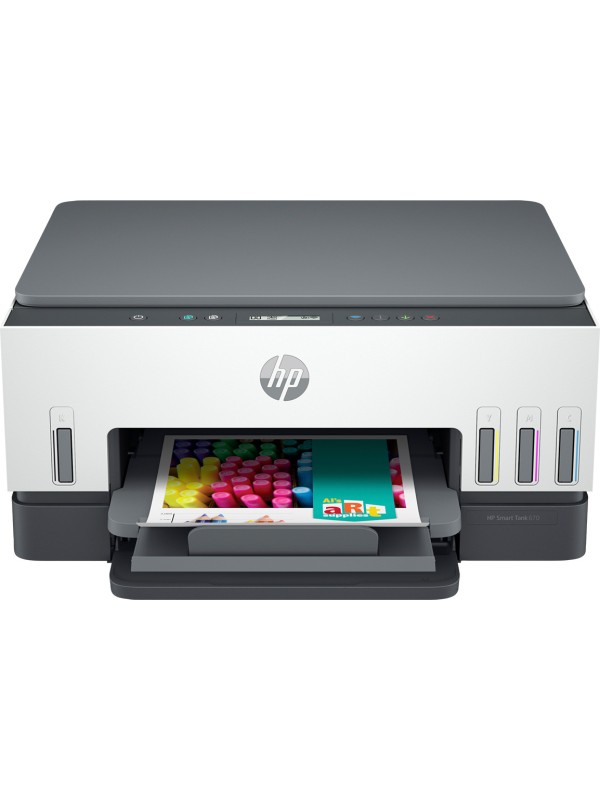 HP Smart Tank 670 All-in-One Έγχρωμο Πολυμηχάνημα Inkjet με WiFi και Mobile Print White HP Smart Tank 670 All-in-One Έγχρωμο Πολυμηχάνημα Inkjet με WiFi και Mobile Print White