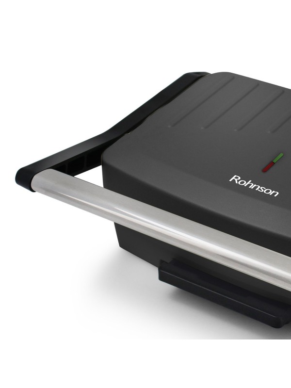 Rohnson R-2122 Τοστιέρα Γκριλιέρα 1000W Μαύρη Rohnson R-2122 Τοστιέρα Γκριλιέρα 1000W Μαύρη