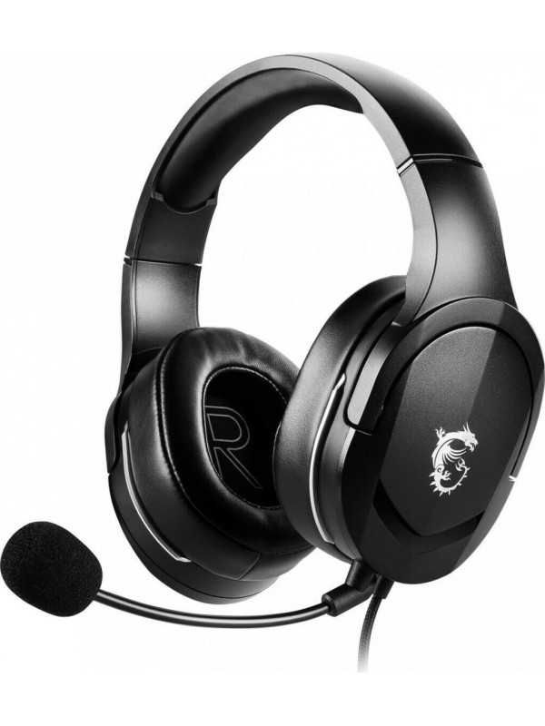 MSI Immerse GH20 Over Ear Gaming Headset με σύνδεση 3.5mm