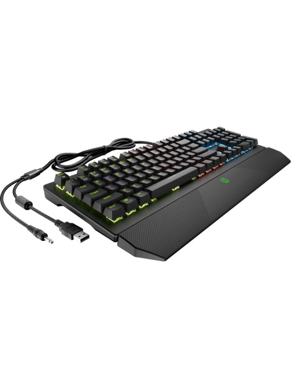 HP Pavilion 800 Gaming Μηχανικό Πληκτρολόγιο με Custom διακόπτες και Φωτιζόμενα πλήκτρα (Αγγλικό US) 0472493
