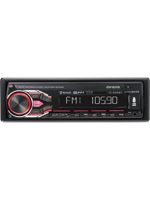 Aiwa Ηχοσύστημα Αυτοκινήτου 1DIN (Bluetooth/USB) IC-300BT Aiwa Ηχοσύστημα Αυτοκινήτου 1DIN (Bluetooth/USB) IC-300BT