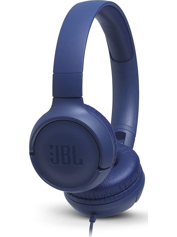 JBL Tune 500 Ενσύρματα On Ear Ακουστικά Navy Μπλε