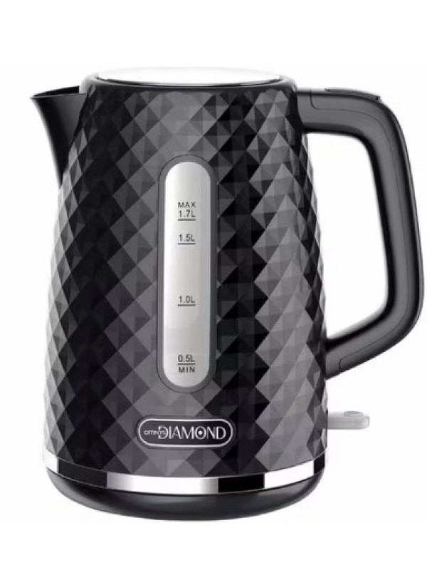 Omnys Βραστήρας 1.7lt 2200W KBL 201 DIAMOND BLACK