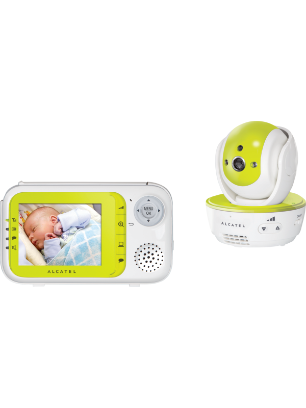 Alcatel Ασύρματη Ενδοεπικοινωνία Μωρού Baby Link 700 με Κάμερα & Οθόνη 2.8" με Αμφίδρομη Επικοινωνία & Νανουρίσματα