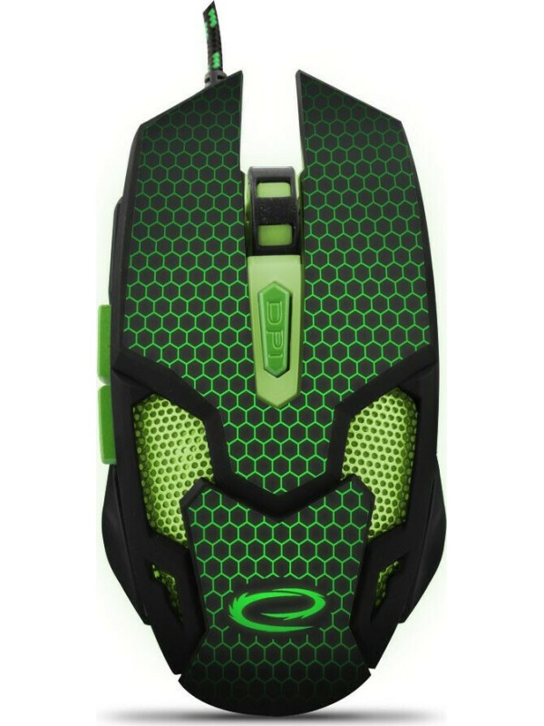 Esperanza MX207 Gaming Ποντίκι Cobra Green