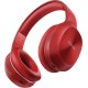 Edifier W800BT Plus Ασύρματα/Ενσύρματα Over Ear Ακουστικά με 55 ώρες Λειτουργίας Κόκκινα